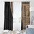 Samoa Siapo Motif Half Style Window Curtain Brown Version