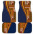 Samoa Siapo Motif Half Style Car Mats Colorful Version