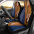 Samoa Siapo Motif Half Style Car Seat Cover Colorful Version