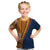 Samoa Siapo Motif Half Style Kid T Shirt Colorful Version