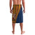 Samoa Siapo Motif Half Style Lavalava Colorful Version