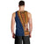 Samoa Siapo Motif Half Style Men Tank Top Colorful Version