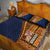 Samoa Siapo Motif Half Style Quilt Bed Set Colorful Version