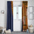 Samoa Siapo Motif Half Style Window Curtain Colorful Version