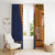 Samoa Siapo Motif Half Style Window Curtain Colorful Version