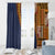 Samoa Siapo Motif Half Style Window Curtain Colorful Version