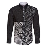 Guam Latte Stone Chamorro Culture Family Matching Short Sleeve Bodycon Dress and Hawaiian Shirt Tapa Pattern