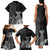 Guam Latte Stone Chamorro Culture Family Matching Tank Maxi Dress and Hawaiian Shirt Tapa Pattern