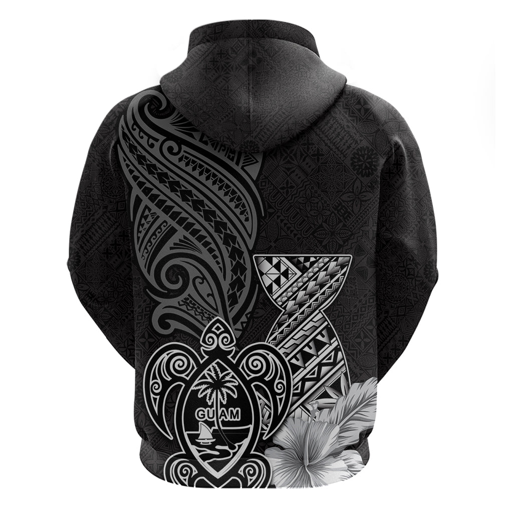 Guam Latte Stone Chamorro Culture Hoodie Tapa Pattern