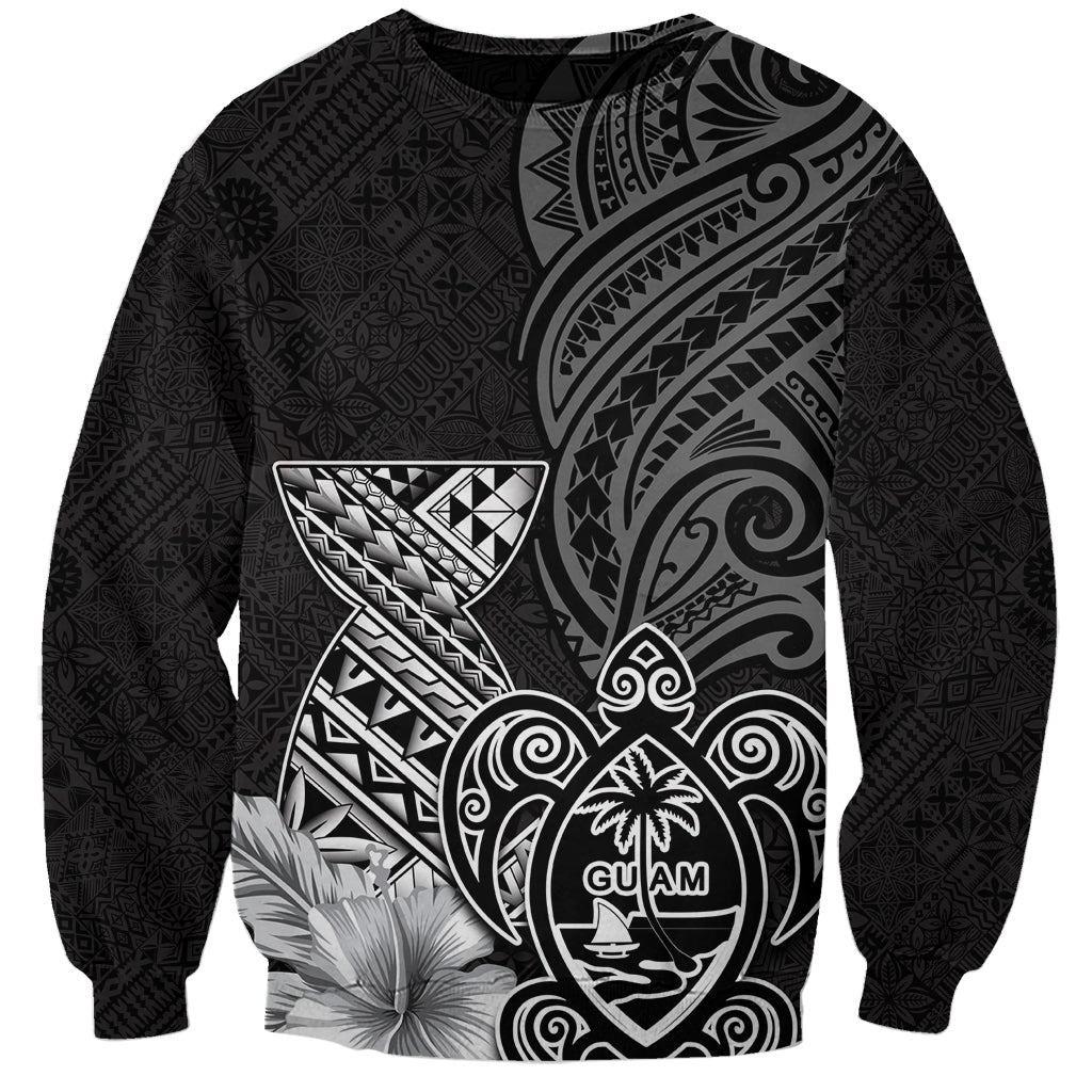 Guam Latte Stone Chamorro Culture Sweatshirt Tapa Pattern