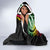 Personalised Vanuatu 44th Anniversary Hooded Blanket Boars Tusk and Melanesian Warrior Indipendens Dei