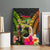Vanuatu Independence Day Canvas Wall Art Boars Tusk and Melanesian Warrior Indipendens Dei