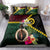 Vanuatu Indipendens Dei Bedding Set Boars Tusk and Melanesian Warrior Hibiscus