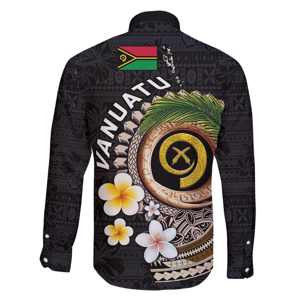 Vanuatu Independence Day Family Matching Mermaid Dress and Hawaiian Shirt Melanesian Tribal Pig Tusk with Tropical Plants