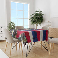 Hawaiian Flag Day Tablecloth Tropical Flowers and Leaves LT03 - Polynesian Pride