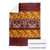 Samoa Siapo and Tapa Blanket Pacific Tribal Pattern with Hibiscus Striped Style