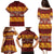 Samoa Siapo and Tapa Family Matching Puletasi and Hawaiian Shirt Pacific Tribal Pattern with Hibiscus Striped Style