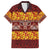 Samoa Siapo and Tapa Family Matching Summer Maxi Dress and Hawaiian Shirt Pacific Tribal Pattern with Hibiscus Striped Style