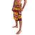 Samoa Siapo and Tapa Lavalava Pacific Tribal Pattern with Hibiscus Striped Style