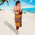 Samoa Siapo and Tapa Sarong Pacific Tribal Pattern with Hibiscus Striped Style