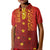 Samoa Tapa Pacific Tribal Pattern Kid Polo Shirt Hibiscus and Plumeria