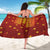 Samoa Tapa Pacific Tribal Pattern Sarong Hibiscus and Plumeria