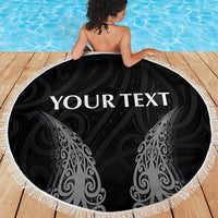 New Zealand Netball Beach Blanket Koru and Maori Tattoo Jersey LT03 - Polynesian Pride