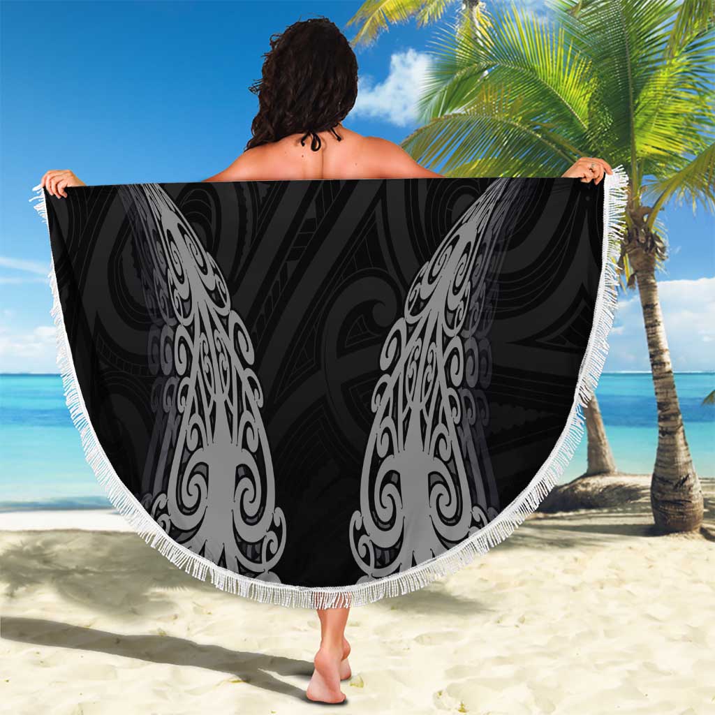 New Zealand Netball Beach Blanket Koru and Maori Tattoo Jersey LT03 - Polynesian Pride