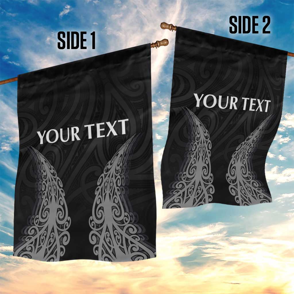 New Zealand Netball Garden Flag Koru and Maori Tattoo Jersey LT03 - Polynesian Pride