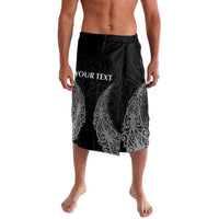New Zealand Netball Lavalava Koru and Maori Tattoo Jersey LT03 Black - Polynesian Pride
