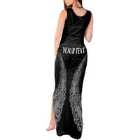 New Zealand Netball Tank Maxi Dress Koru and Maori Tattoo Jersey LT03 - Polynesian Pride