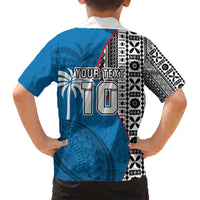 custom-fiji-rugby-kid-hawaiian-shirt-coat-of-arms-palm-tree-mix-polynesia-tapa-pattern