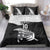 Custom New Zealand World Cup 2023 Bedding Set Aotearoa Haka Rugby with Silver Fern Maori Ethnic Pattern LT03 - Polynesian Pride