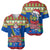 Solomon Islands Christmas Baseball Jersey Santa With Flag Of Solomon Polynesian Tribal Xmas Vibe LT03 - Polynesian Pride