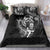 New Zealand Rugby Bedding Set Maori Warrior Rugby with Silver Fern Sleeve Tribal Ethnic Style LT03 - Polynesian Pride