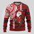 Personalized New Zealand Christmas Ugly Christmas Sweater Santa Claus and Kiwi Bird Maori Tattoo Koru Pattern LT03 - Polynesian Pride