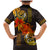 Hawaii Turtle Hibiscus Flower Family Matching Mermaid Dress and Hawaiian Shirt Polynesian Tattoo LT03 - Polynesian Pride