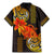 Hawaii Turtle Hibiscus Flower Family Matching Mermaid Dress and Hawaiian Shirt Polynesian Tattoo LT03 - Polynesian Pride