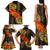 Hawaii Turtle Hibiscus Flower Family Matching Tank Maxi Dress and Hawaiian Shirt Polynesian Tattoo LT03 - Polynesian Pride