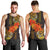 Hawaii Turtle Hibiscus Flower Men Tank Top Polynesian Tattoo LT03 - Polynesian Pride