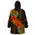 Hawaii Turtle Hibiscus Flower Wearable Blanket Hoodie Polynesian Tattoo LT03 - Polynesian Pride