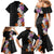 Hawaii Tropical Leaves and Flowers Family Matching Mermaid Dress and Hawaiian Shirt Tribal Polynesian Pattern LT03 - Polynesian Pride