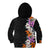 Hawaii Tropical Leaves and Flowers Kid Hoodie Tribal Polynesian Pattern LT03 - Polynesian Pride