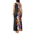 Hawaii Tropical Leaves and Flowers Tank Maxi Dress Tribal Polynesian Pattern LT03 - Polynesian Pride