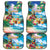 Hawaii Cocktails Car Mats Parrot with Cute Beach Landscape and Tropical Plants