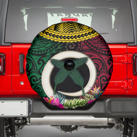 Vanuatu 44th Anniversary Independence Day Spare Tire Cover Boars Tusk and Namele Plant LT03 - Polynesian Pride