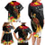 Papua New Guinea Independence Day Family Matching Long Sleeve Bodycon Dress and Hawaiian Shirt PNG Flag and Bird-of-Paradise