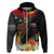 Papua New Guinea Independence Day Hoodie PNG Flag and Bird-of-Paradise