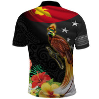 Papua New Guinea Independence Day Polo Shirt PNG Flag and Bird-of-Paradise