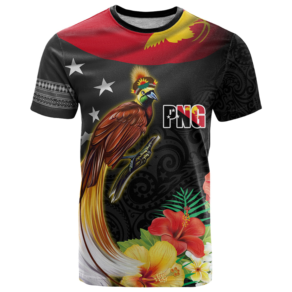 Papua New Guinea Independence Day T Shirt PNG Flag and Bird-of-Paradise